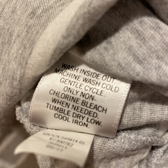 Banana Republic womens large gray and white striped tank top - Picture 5 of 6